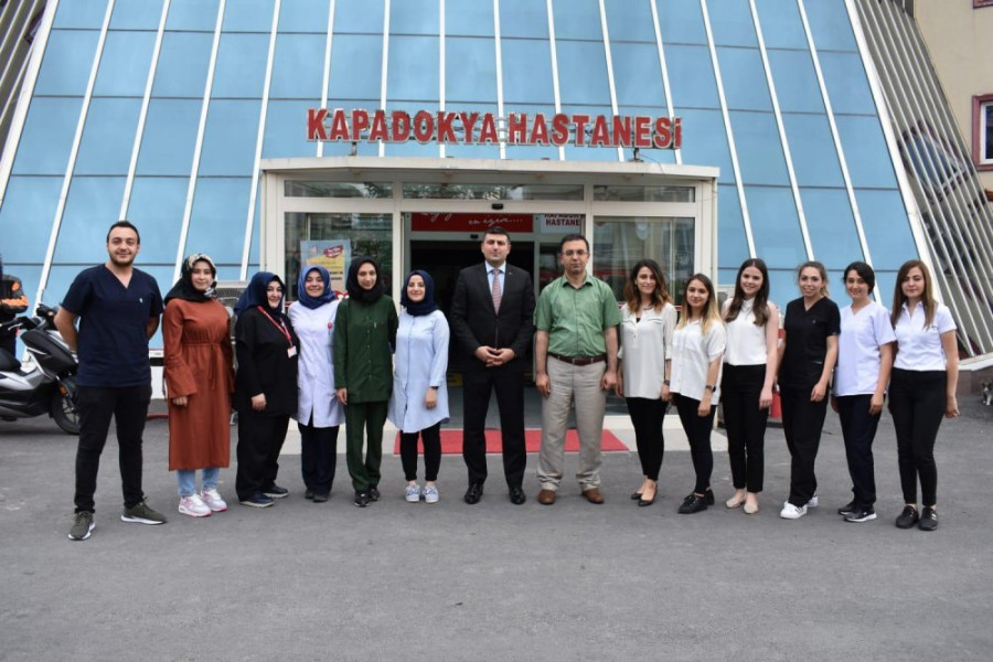Nevşehir İŞKUR İl Müdürü Arif Sıddık BARATA'dan Hastanemize Ziyaret