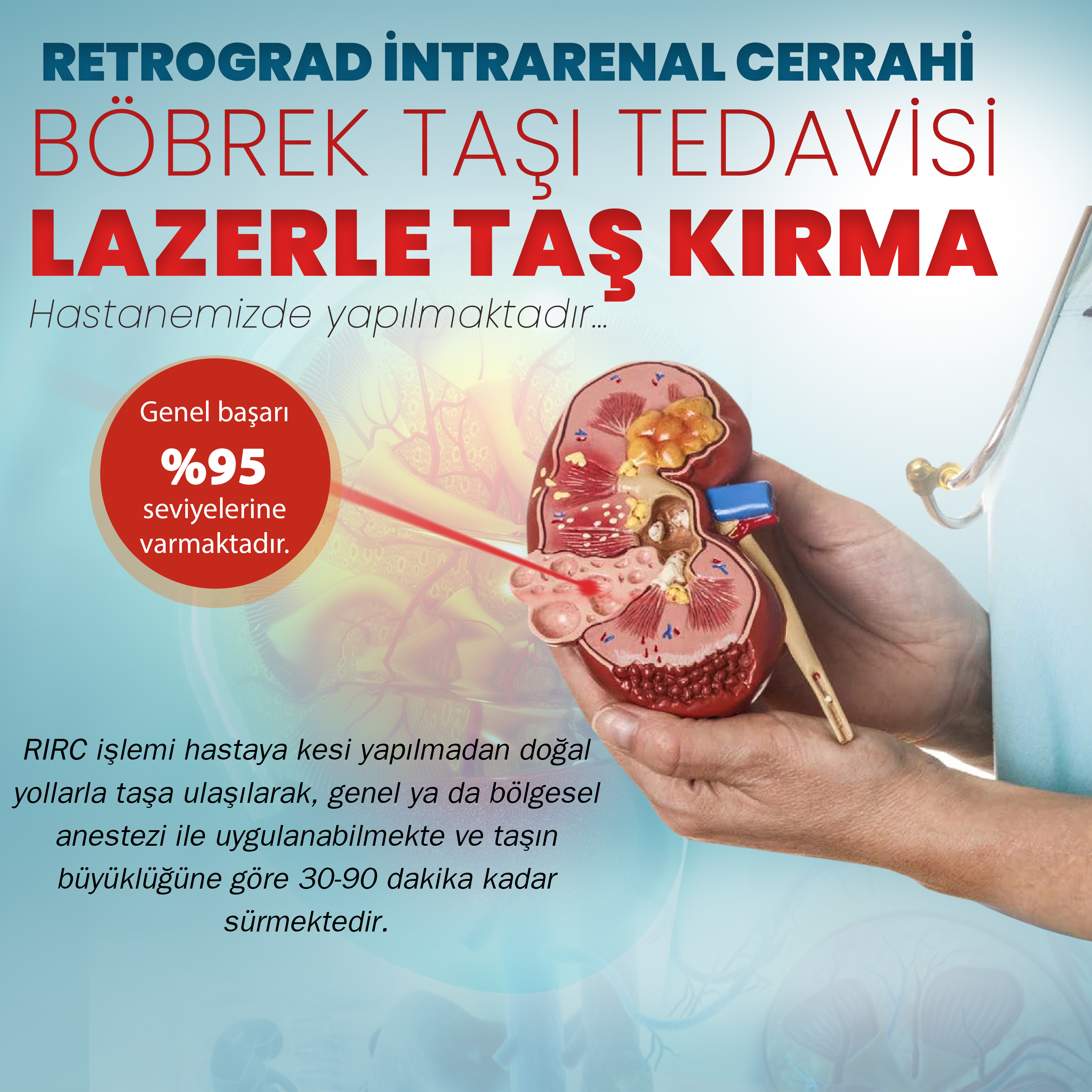 RETROGRAD İNTRARENAL CERRAHİ (RIRS) Böbrek Taşı Tedavisi