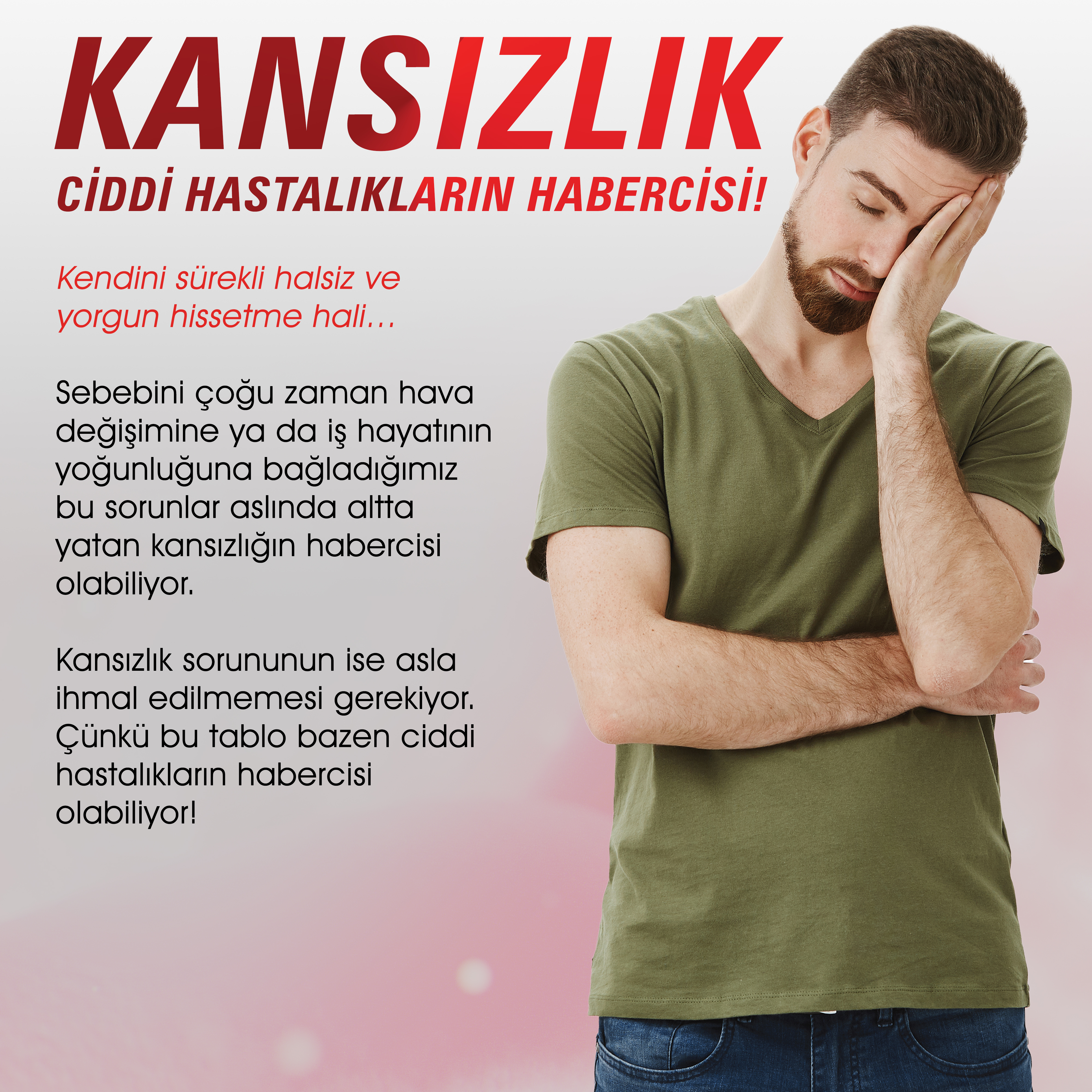 Kansızlık Ciddi Hastalıkların Habercisi!