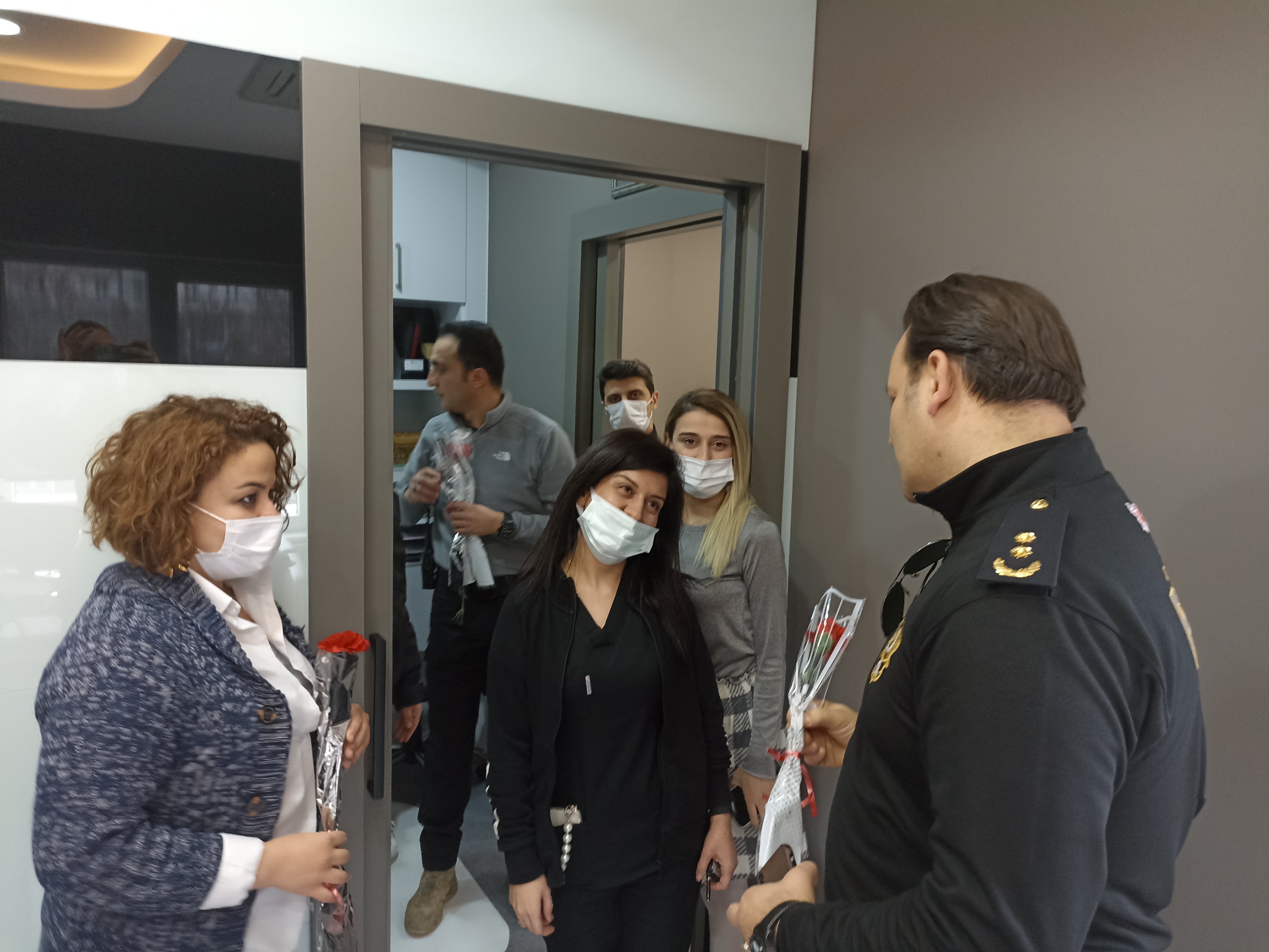 Çevik Kuvvet'ten Kapadokya Hastanesine Sürpriz Ziyaret