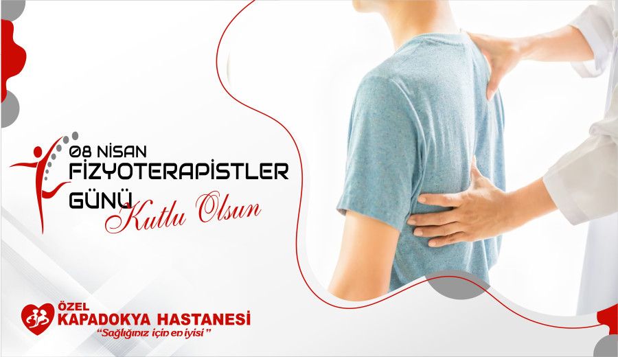 08 NİSAN FİZYOTERAPİSTLER GÜNÜ KUTLU OLSUN