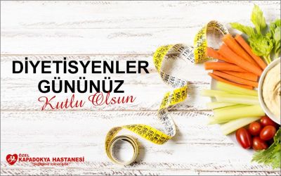 06 HAZİRAN DİYETİSYENLER GÜNÜ KUTLU OLSUN