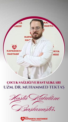 Uzm. Dr. Muhammed TEKTAŞ